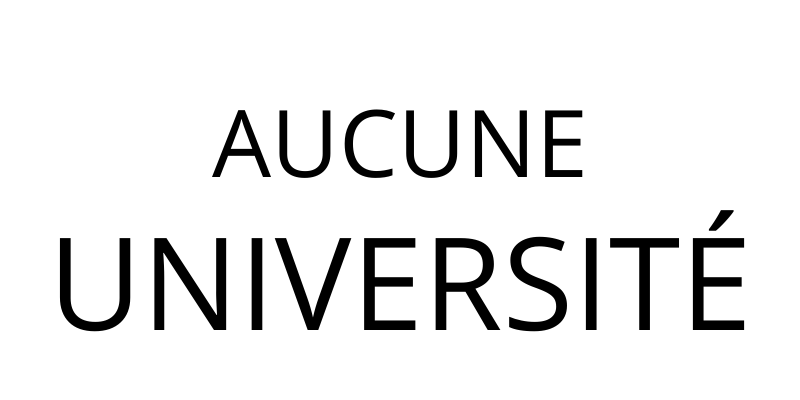 Aucune univerity